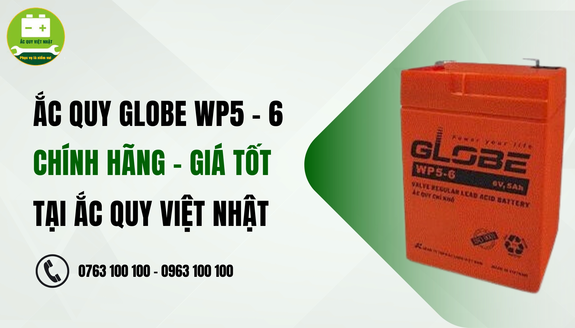 Mua acquy Globe WP5 -6 tại Việt Nhật