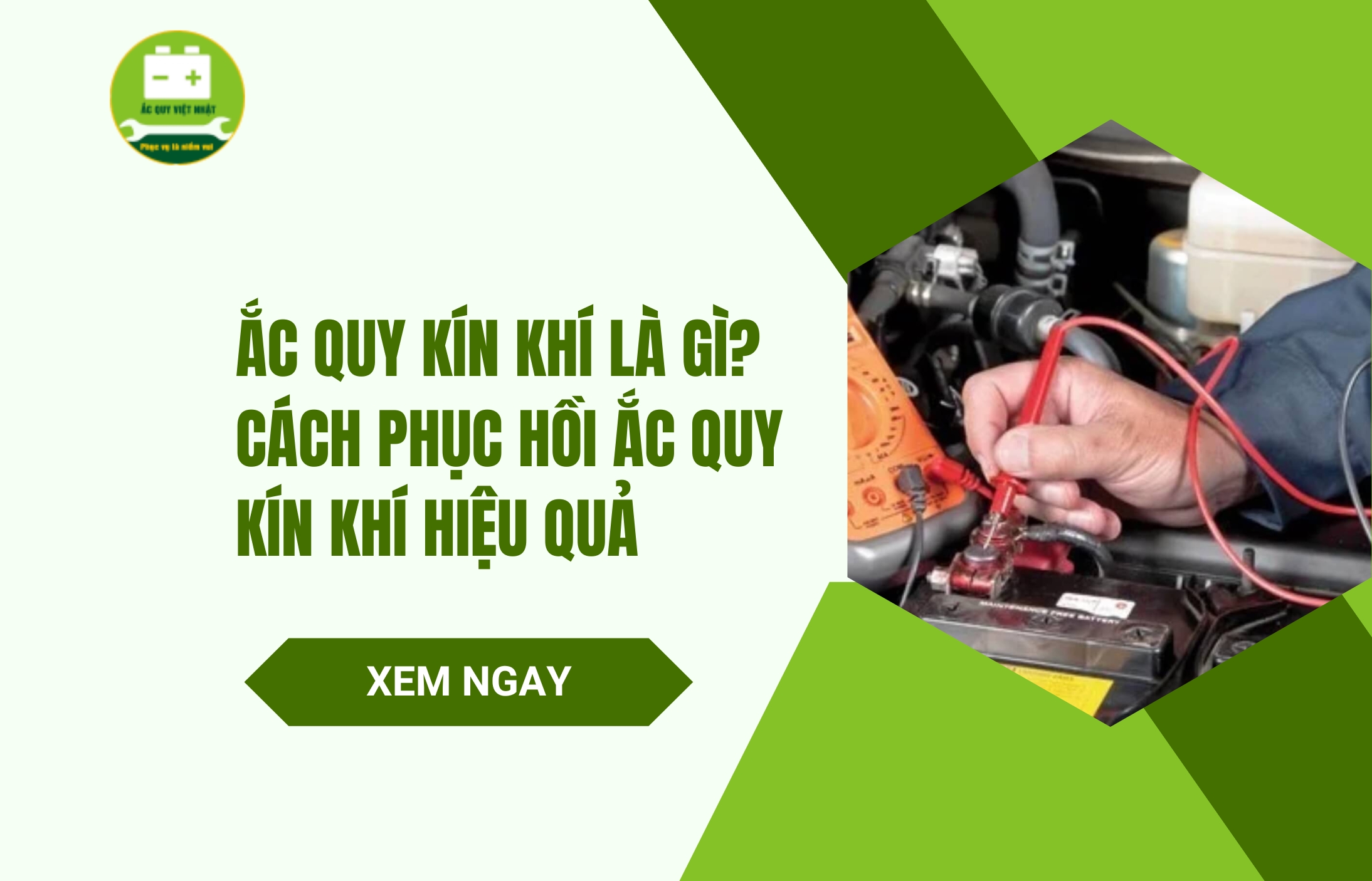 Ắc quy kín khí là gì