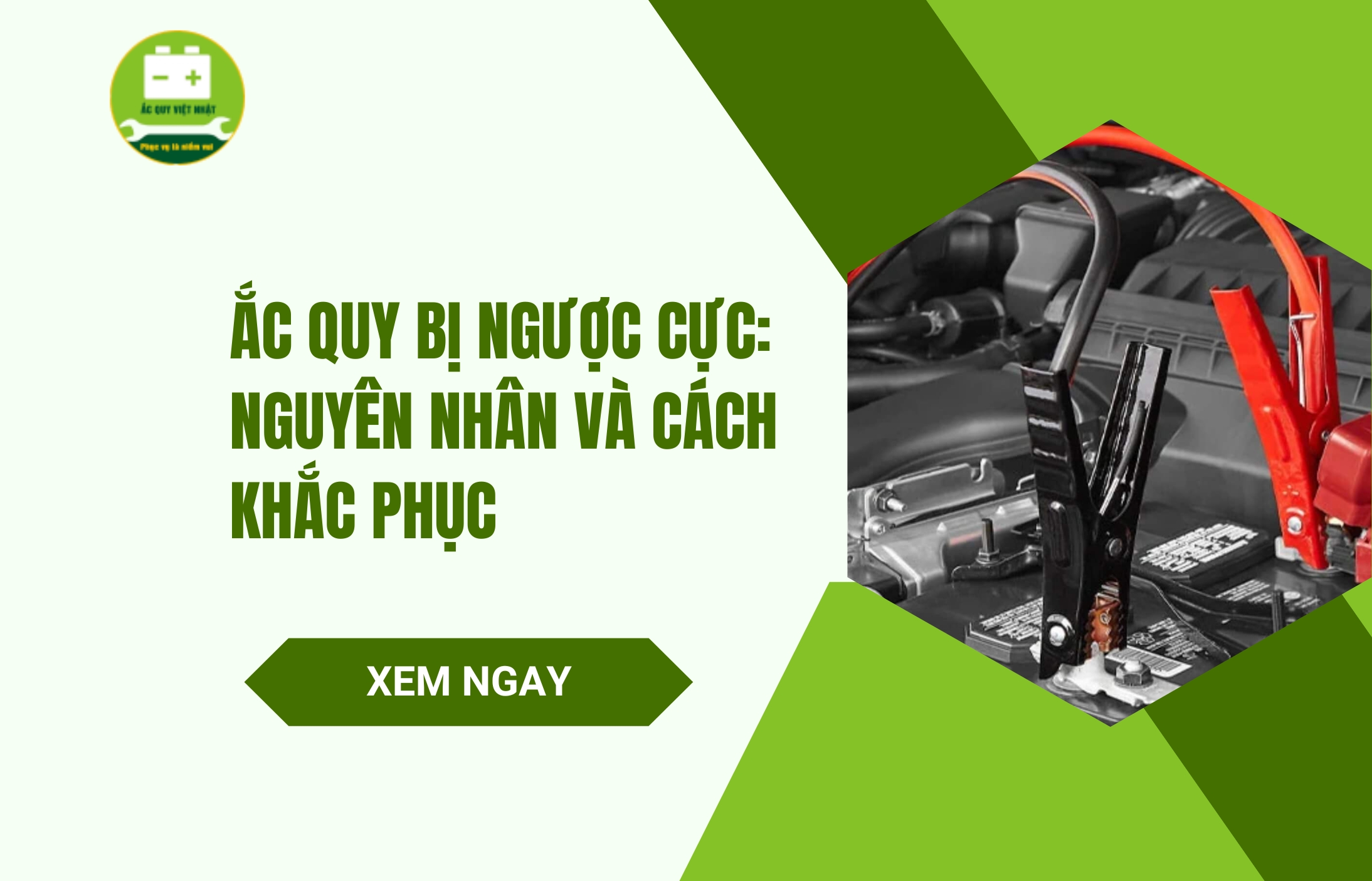 Ắc quy bị ngược cực