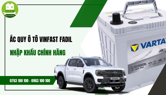 Địa chỉ mua acquy Ford Ranger cao cấp và chất lượng tại Việt Nam