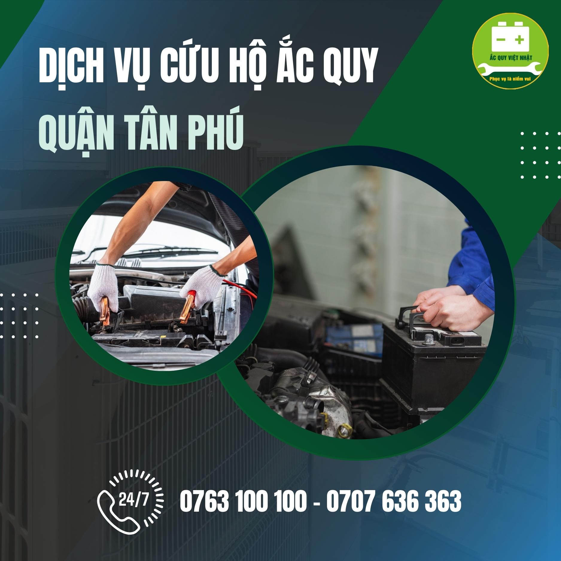 Dịch vụ cứu hộ ắc quy quận Tân Phú của Việt Nam