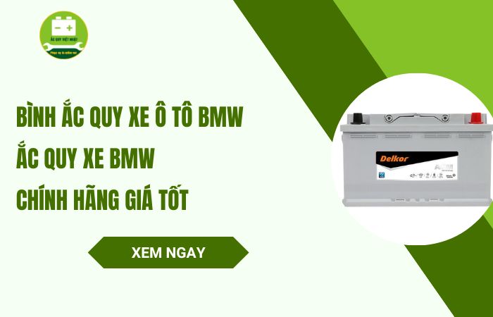 Ắc quy xe BMW