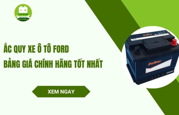 Ắc quy xe Ford