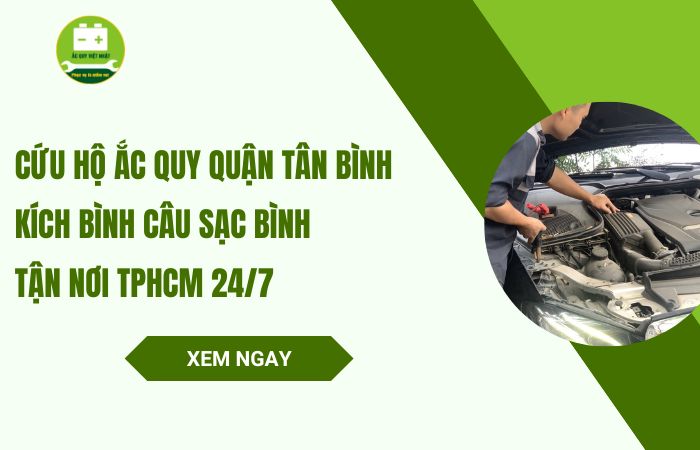 cứu hộ ắc quy quận Tân Bình