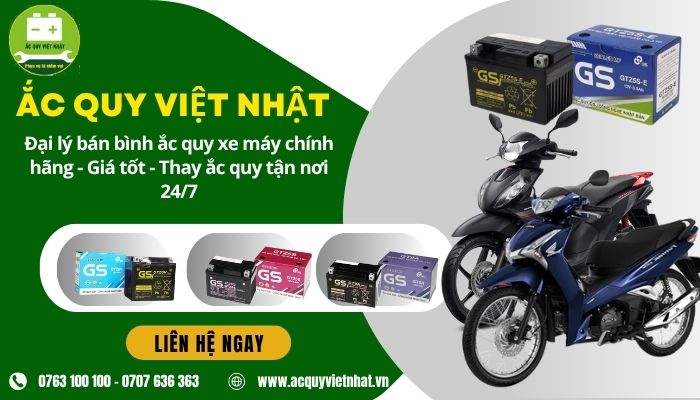 Mua ắc quy xe máy chính hãng, giá tốt ở đâu?