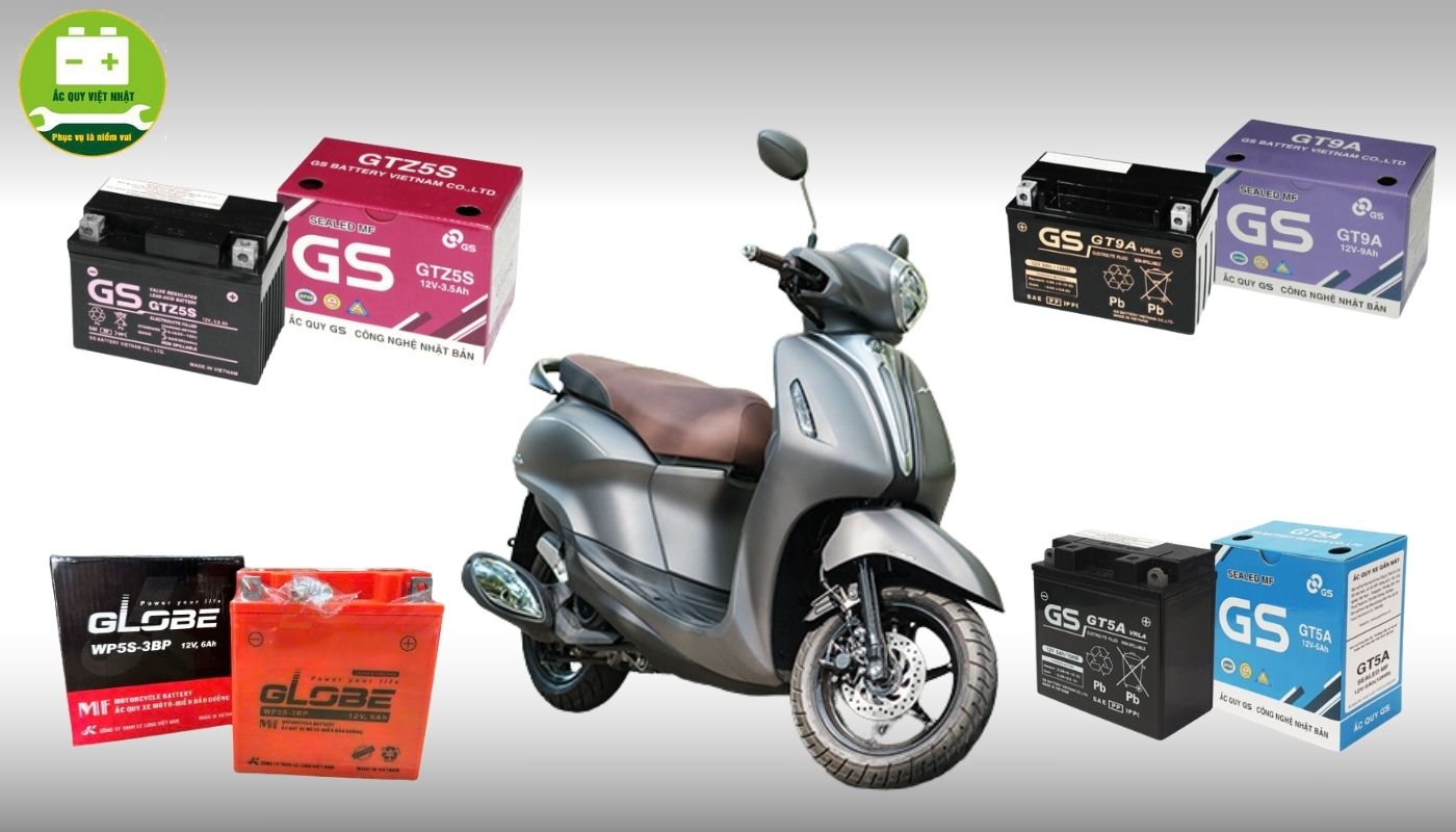 Khi thay bình ắc quy xe Yamaha Grande, nên chọn bình chính hãng, đúng loại bình