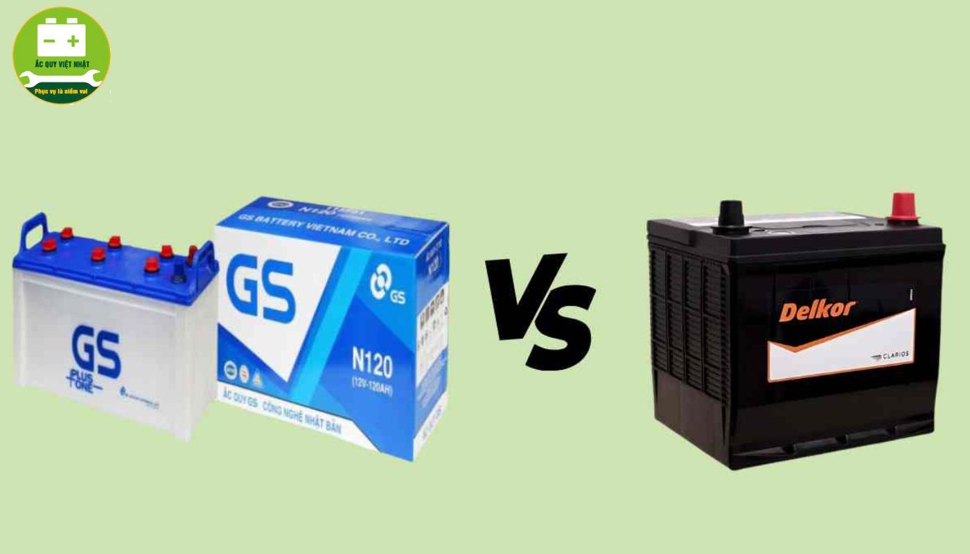 Ắc quy GS và Delkor loại nào tốt?