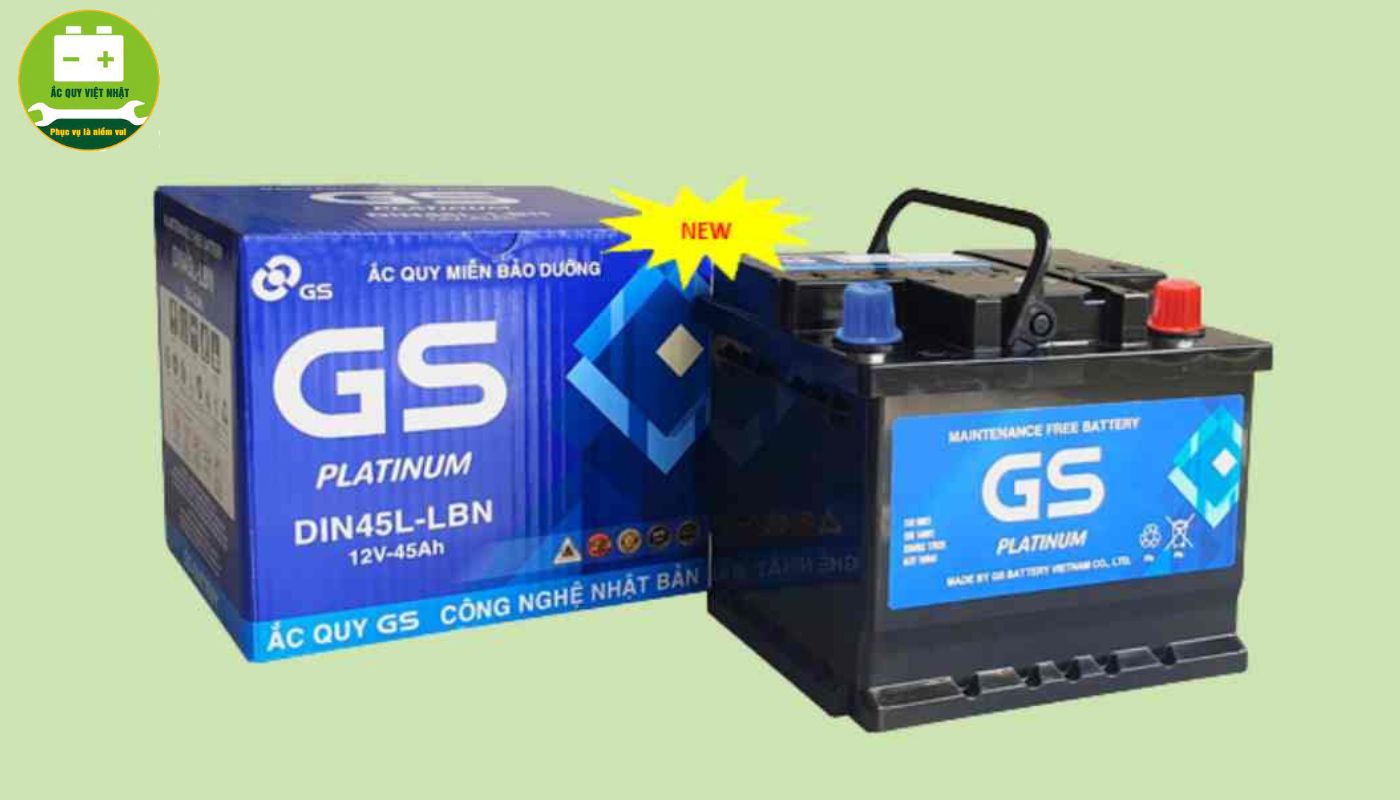 Ắc quy GS là loại ắc quy bền, mạnh mẽ, thường dùng cho xe máy và ô tô